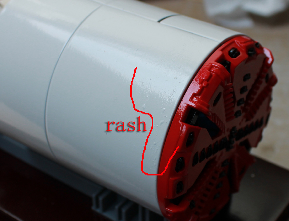 1/100 China Guangzhou Metro Gift Shield Tunnel Boring Machine TBM Old model RARE