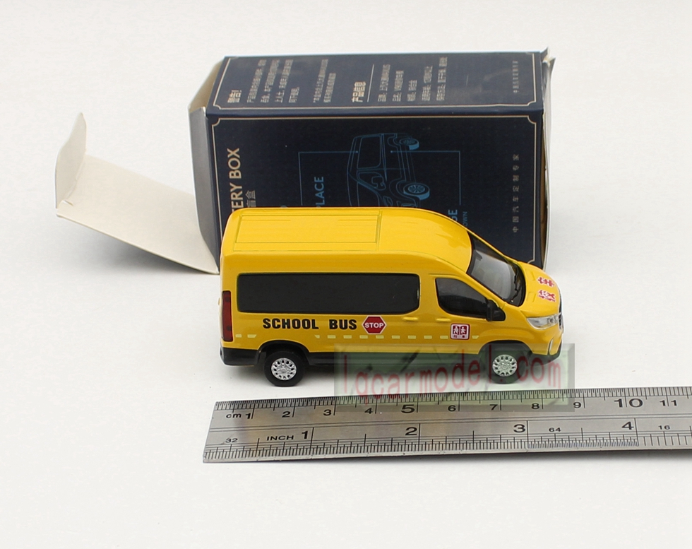 1/64 Scale MAXUS V90 SCHOOL BUS Car Model Diecast