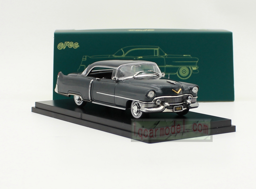 1/43 Scale GFCC 1954 Cadillac Coupe Deville Car model Diecast Grey color