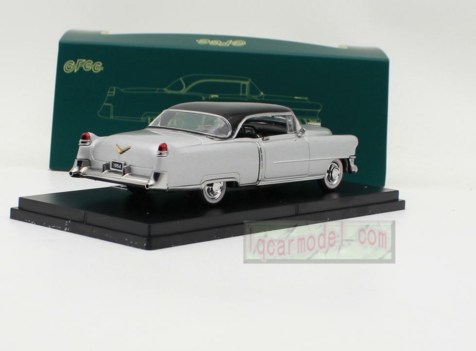 1/43 Scale GFCC 1954 Cadillac Coupe Deville Car model Diecast Silver&Black 