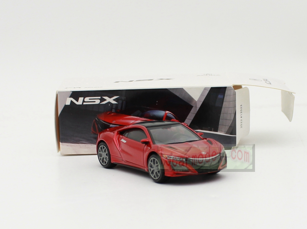 1/64 Scale Acura NSX Diecast Car Model Red