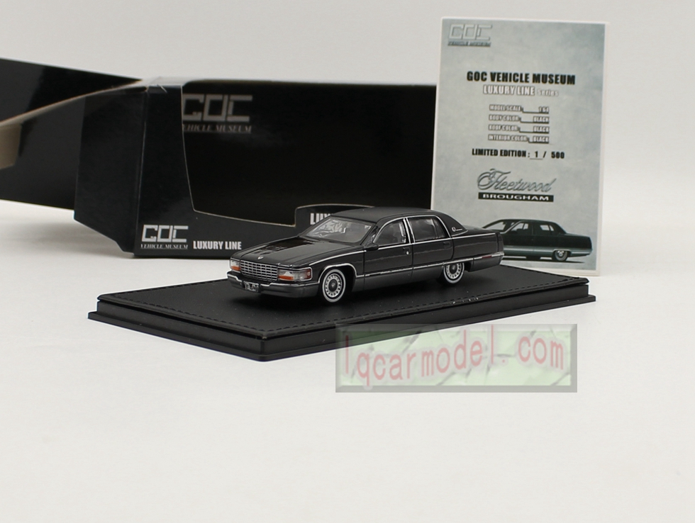 1/ 64 GOC 1993 Cadillac Fleetwood Brougham Car model Black