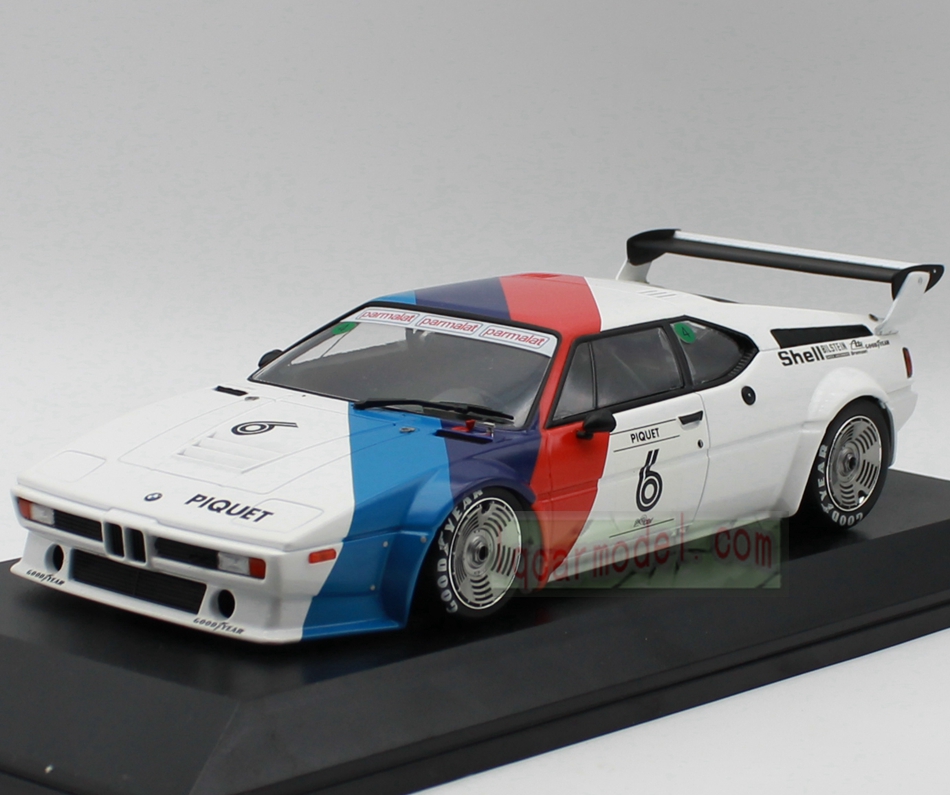 1/18 Scale Minichamps BMW M1 #6 Procar Nelson Piquet Team RACING Diecast