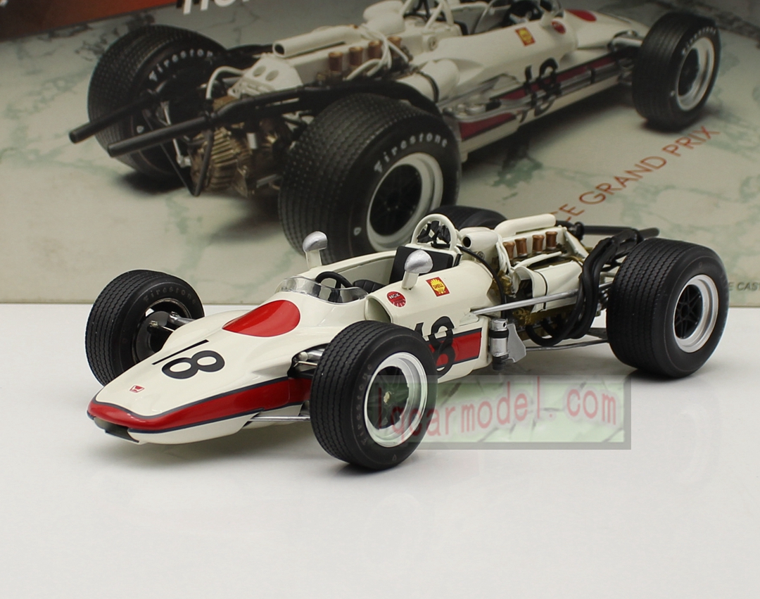 1/20 Scale EBBRO 22007 Honda F-1 RA302 #18 1968 France GP Grand Prix Rare !