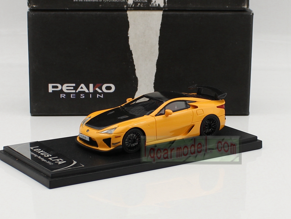 1/43 Scale Peako Resin model LEXUS LFA Nurburgring Package 2012 orange Rare! 