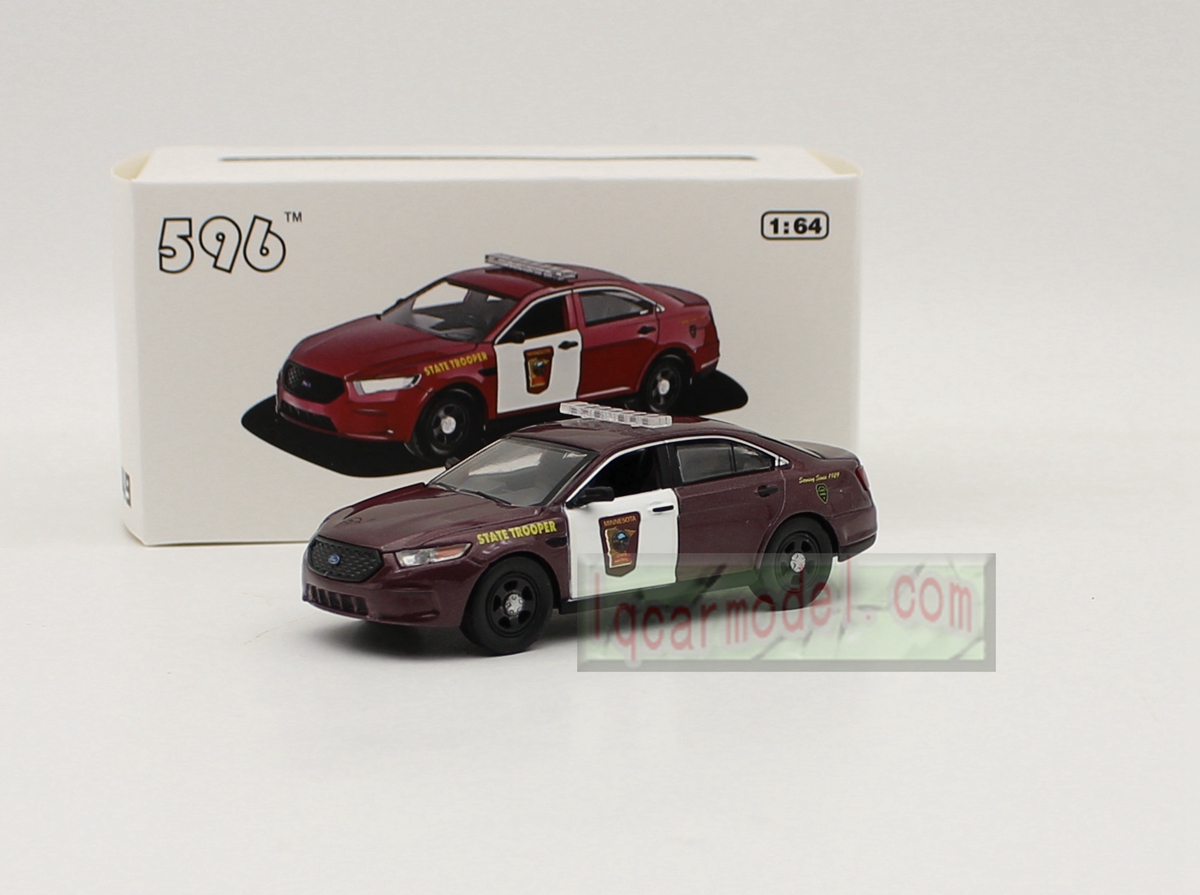 1/64 Ford Police Interceptor Minnesota State Patrol Car model