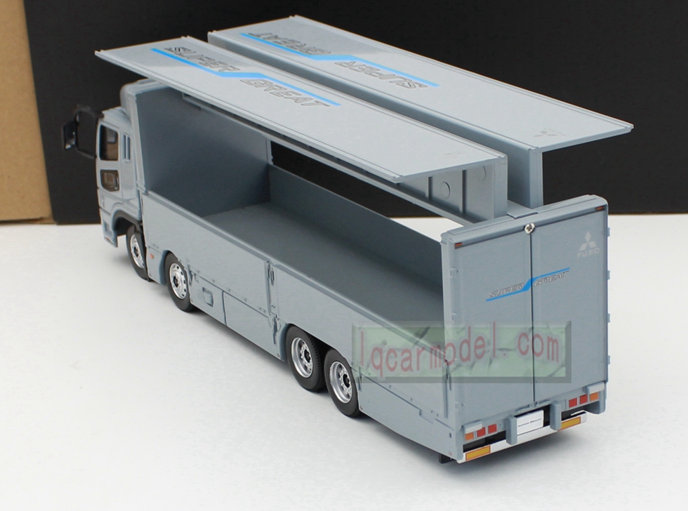 1/43 Scale MITSUBISHI FUSO TRUCK SUPER GREAT Diecast Model Gray color 
