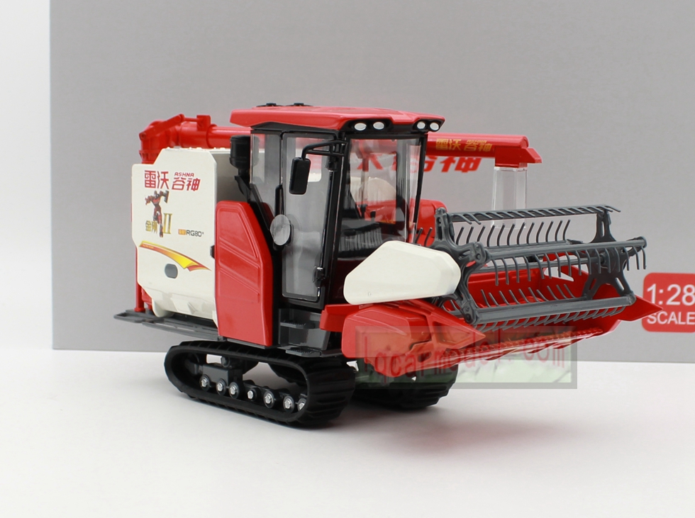1/28 Scale LOVOL ASHNA RG80 Track type combine harvester model