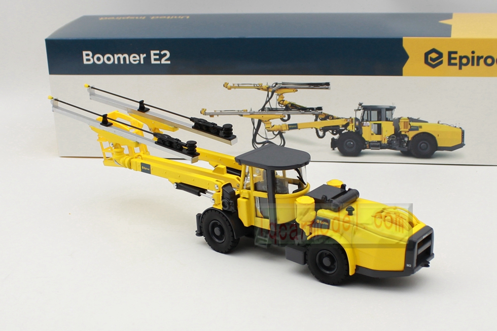 1/50 Scale Epiroc Boomer E2 Rock Drilling Rig DieCast Model 