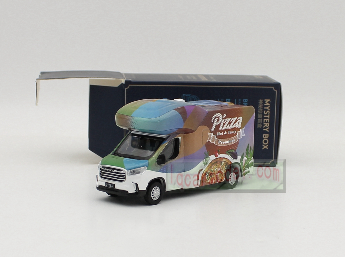 1/64 Scale MAXUS V90 PIZZA truck Car model diecast
