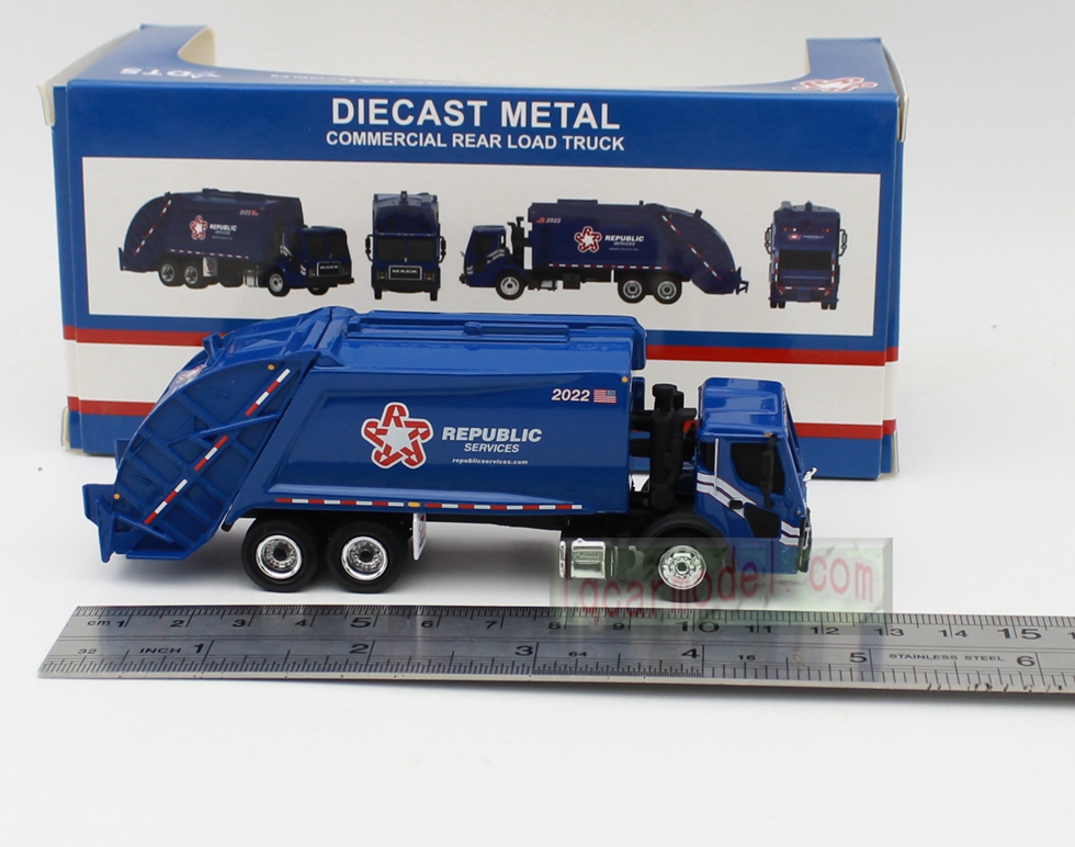 1/87 FIRST GEAR MACK Rear Load Truck REFUSE BODY Republic Services