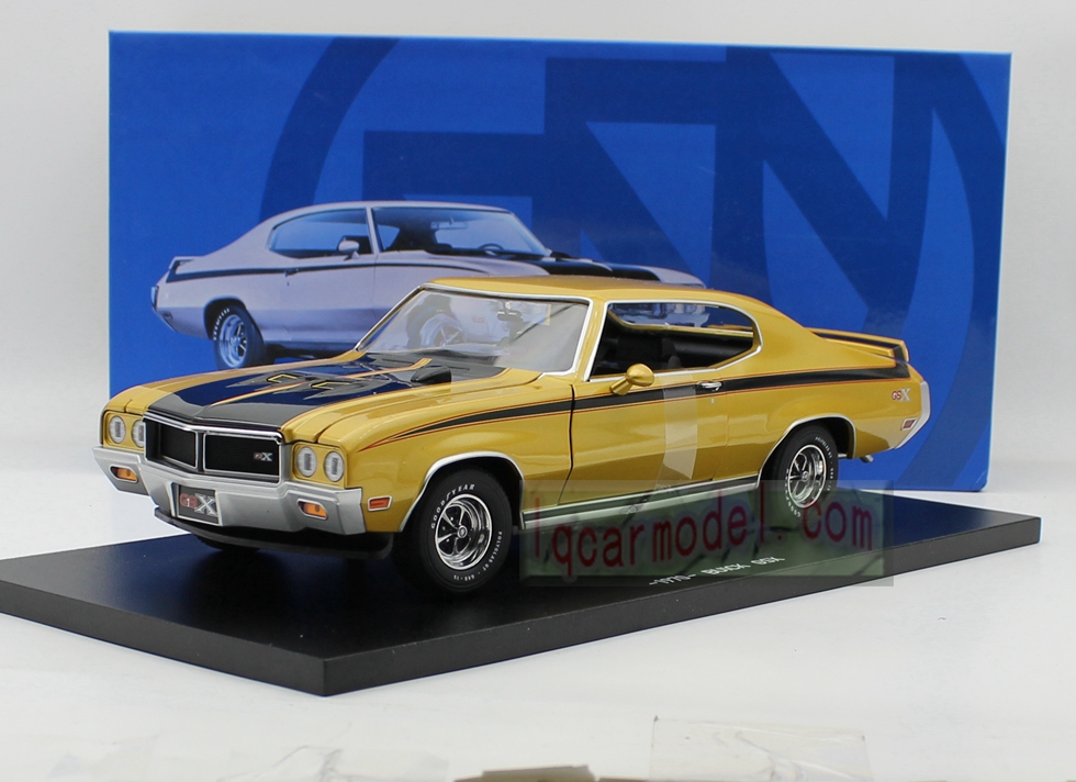 1/18 Scale GM Buick BUICK GSX 1970 Muscle car Metal Diecast Car Model Rare