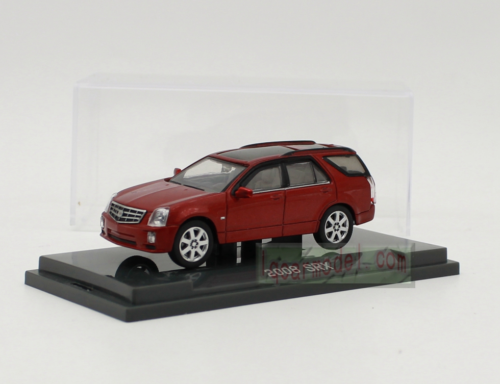 1/64 Scale Cadillac 2008 SRX Red diecast model car