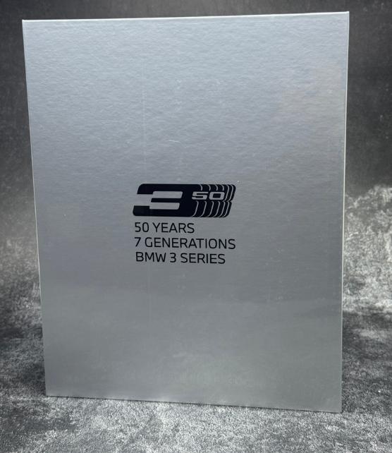 1/64 BMW 3 Series 7 Generations 50 Years Souvenir Almost Real Diecast Model Car 8pcs/set 