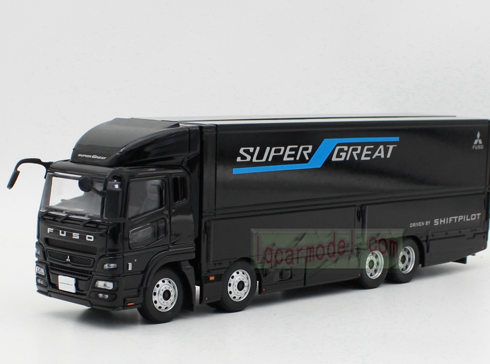 1/43 Scale MITSUBISHI FUSO TRUCK SUPER GREAT Diecast Model Black color 