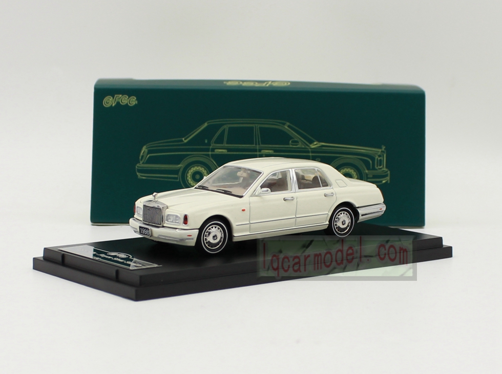 1/64 GFCC 1998 ROLLS ROYCE SILVER Seraph Metal Diecast Car model White