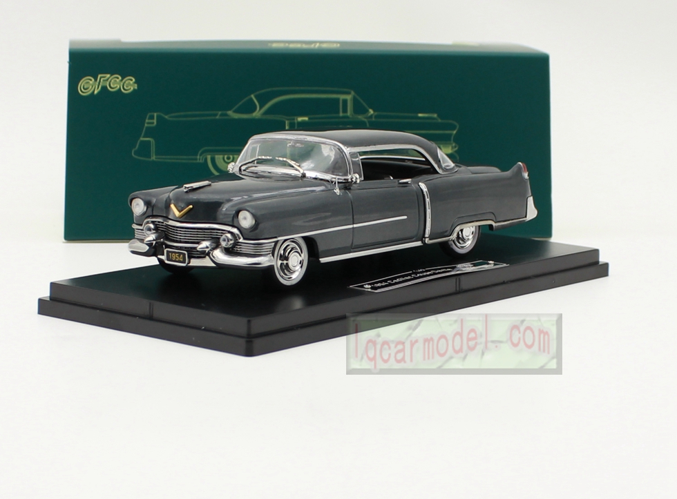 1/43 Scale GFCC 1954 Cadillac Coupe Deville Car model Diecast Grey color