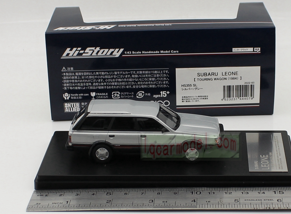 1/43 HI Story SUBARU LEONE TOURING WAGON 1984 HS355 SL Resin car model