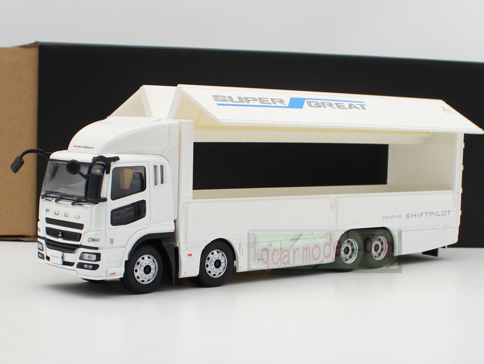 1/43 Scale MITSUBISHI FUSO TRUCK SUPER GREAT Diecast Model White color 