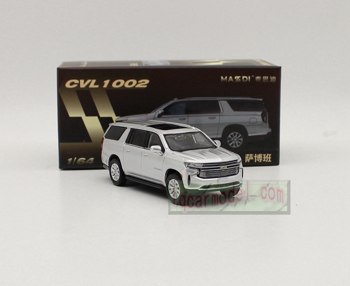 1/64 Masdi Chevrolet Suburban SUV Metal Car Model Diecast