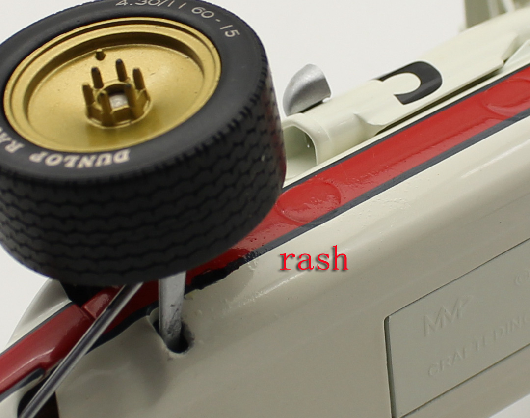 This model is rare, Produced in 2010, the paint has small rashes, Please look the picture 2-3 .