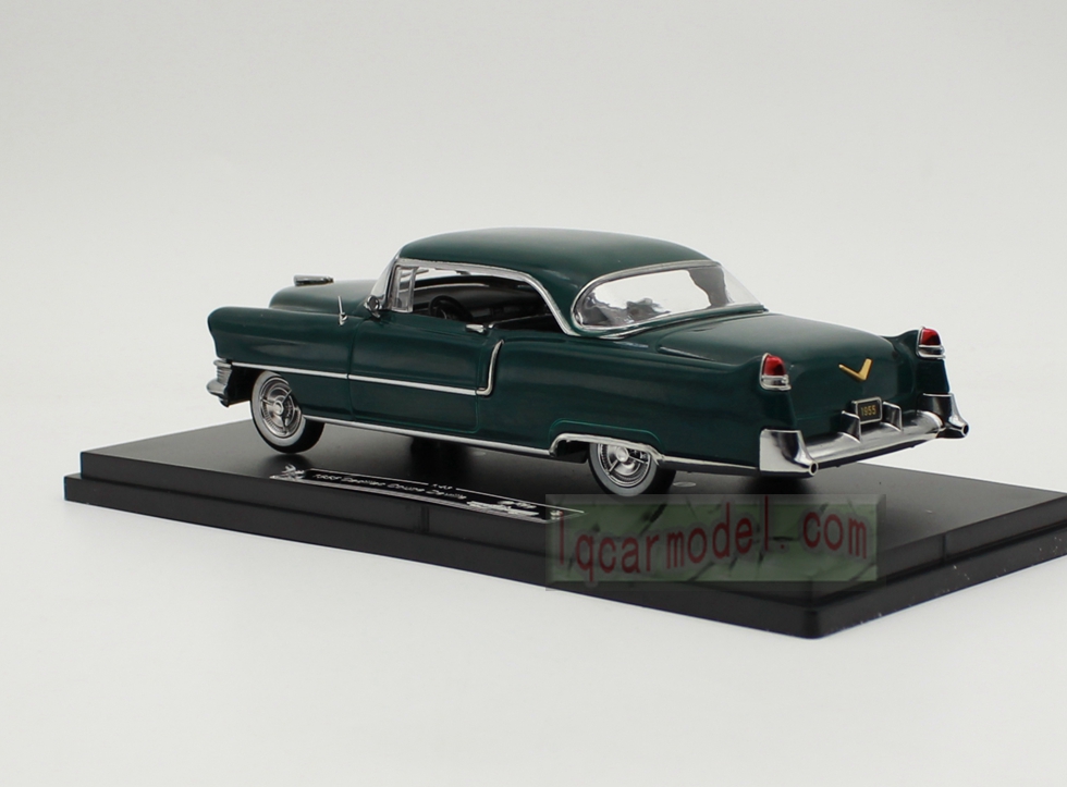 1/43 Scale GFCC 1955 Cadillac Coupe Deville Car model Diecast Green color