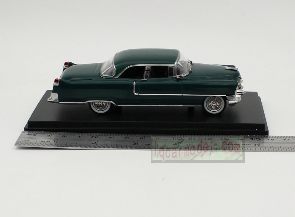 1/43 Scale GFCC 1955 Cadillac Coupe Deville Car model Diecast Green color