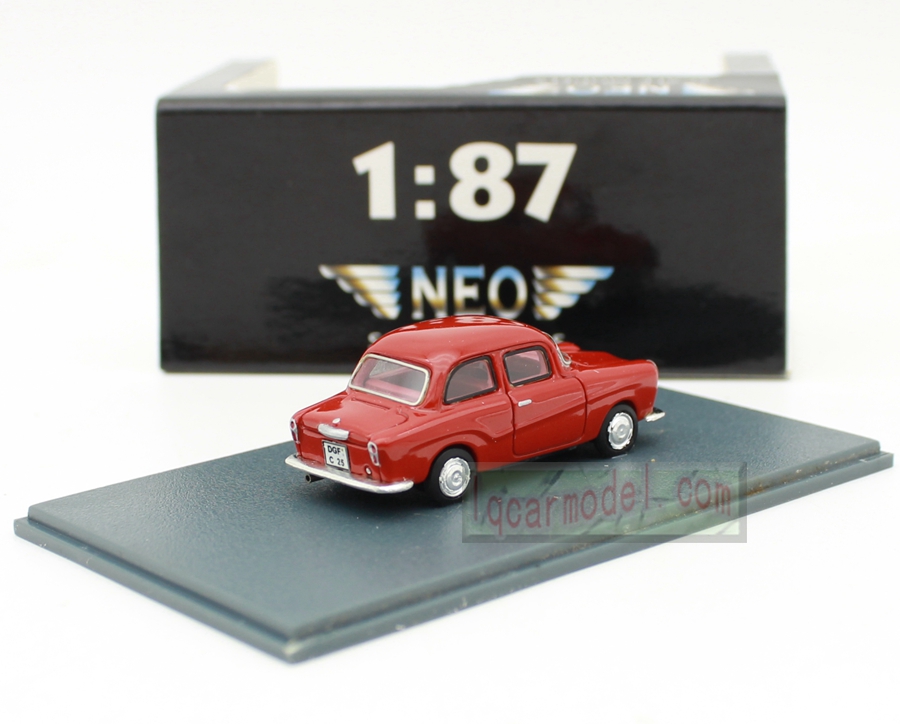 1/87 NEO HO Scale Resin Model Isar T700 Red