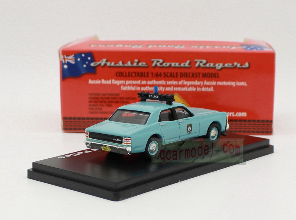 1/64 FORD FALCON 1970 XW V8 SEDAN NSW POLICE Aussie Road Ragers CC152 Car Model Diecast 