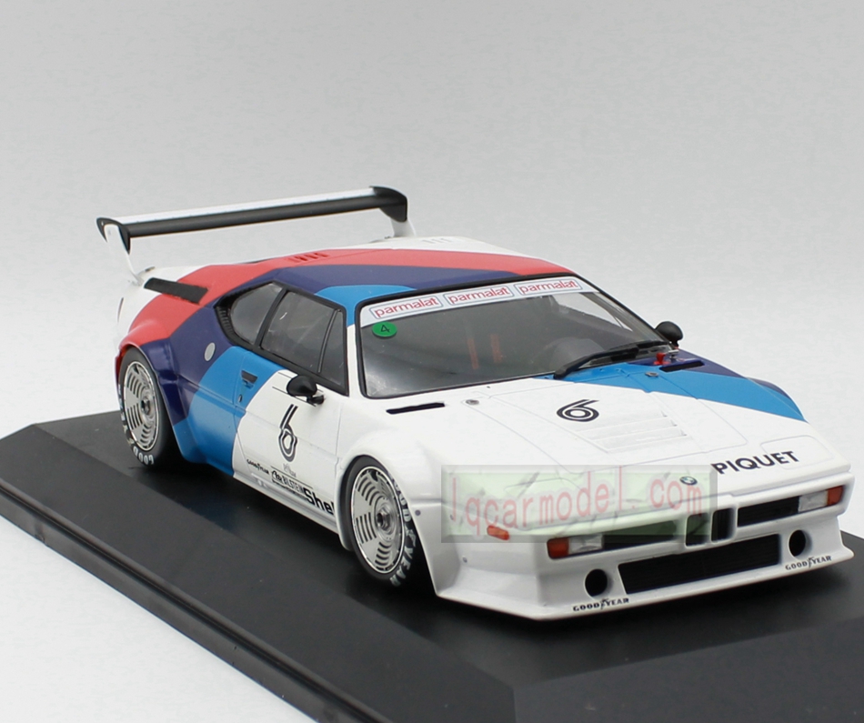 1/18 Scale Minichamps BMW M1 #6 Procar Nelson Piquet Team RACING Diecast