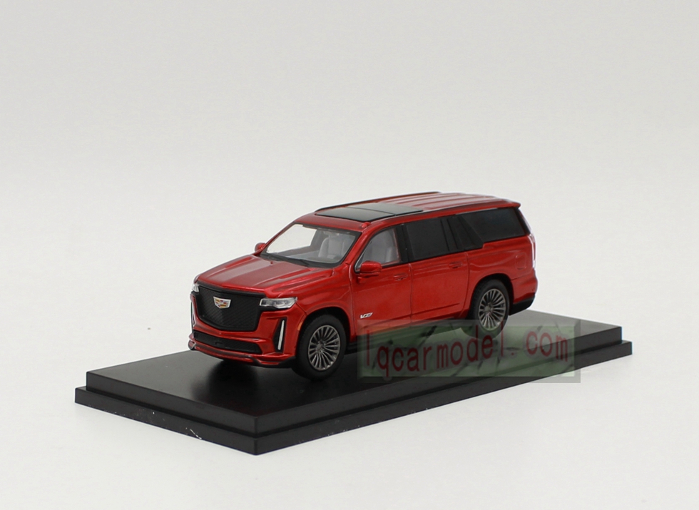 1/64 Masdi Cadillac Escalade SUV Sports Metal Car Model Diecast Red color