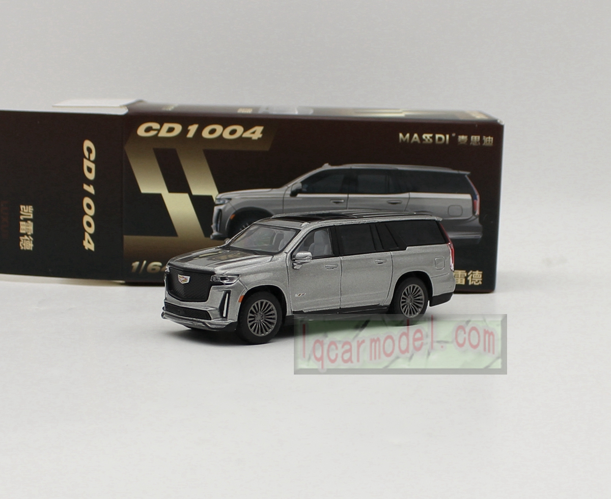 1/64 Masdi Cadillac Escalade SUV Sports Metal Car Model Diecast 