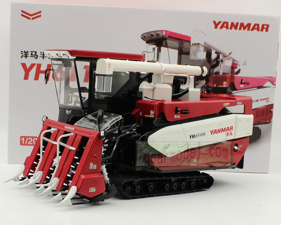 1/20 Scale YANMAR YH6118R combine harvester model 