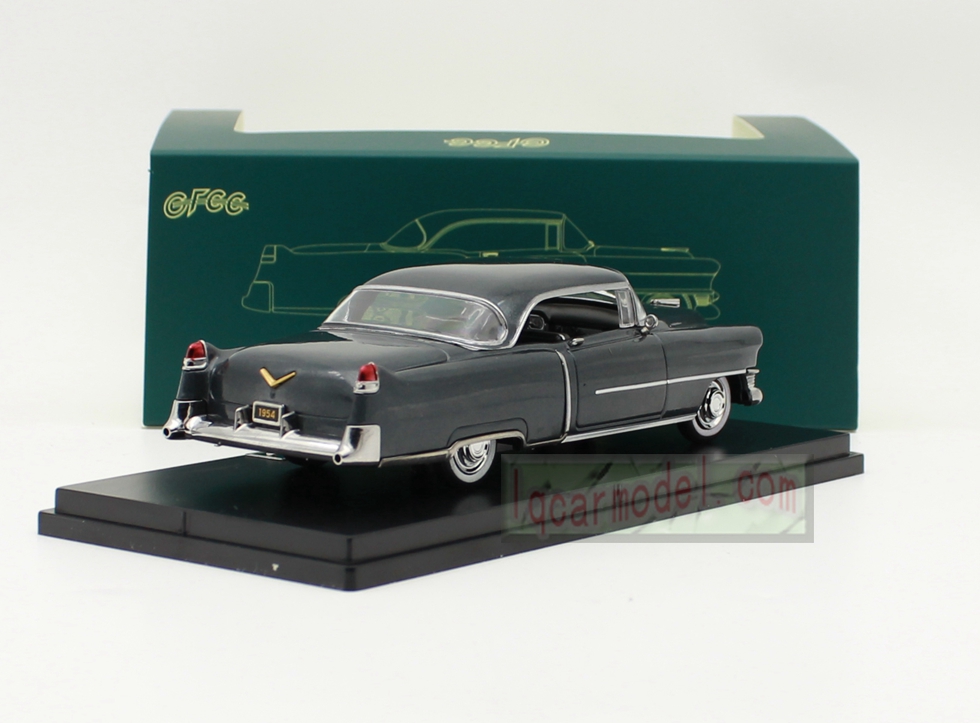 1/43 Scale GFCC 1954 Cadillac Coupe Deville Car model Diecast Grey color