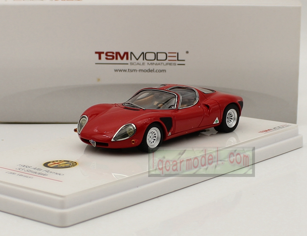 1/43 TSM Model Alfa Romeo 33 Stradale 1968 Late Version TSM144309 Resin Car Model