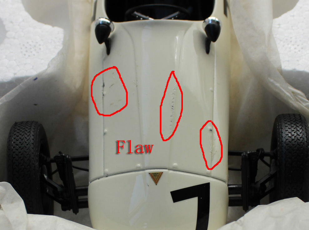 1/18 Scale Schuco Formel Vau Car Model Has Flaw  No outer box 