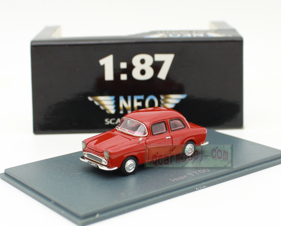 1/87 NEO HO Scale Resin Model Isar T700 Red
