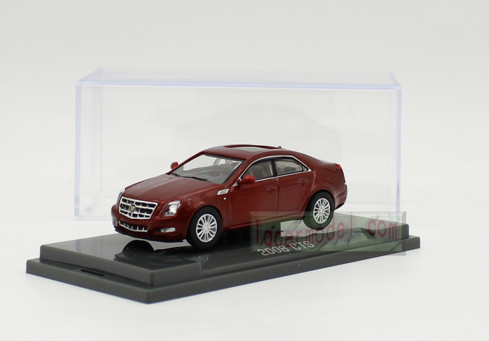 1/64 Scale Cadillac 2008 CTS Red diecast car model 