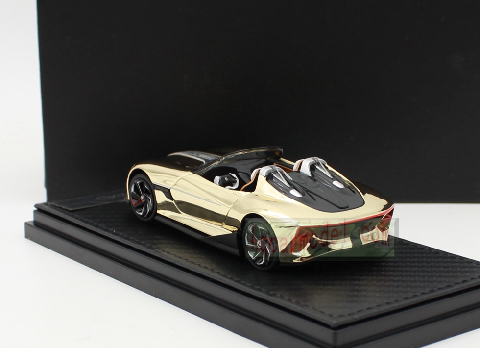 1/43 MG Cyberster Pure electric concept vehicle diecast model Gold Color