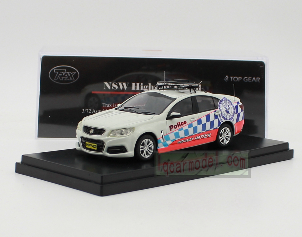 1/43 TRAX Holden NSW Highway Patrol Police Car RESIN Model TRR14B White / small flaw