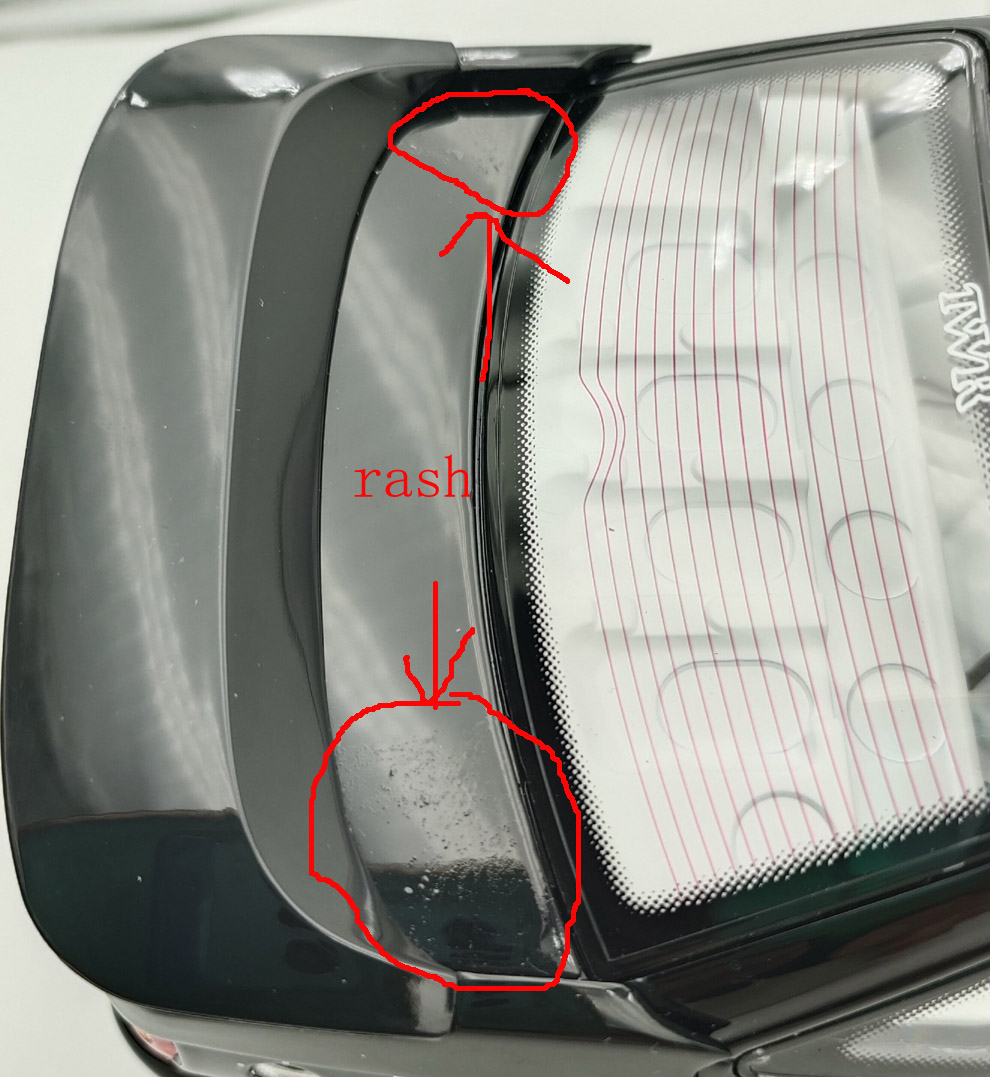 1:18 Biante Holden VN Commodore SS Group A #11 Perkins Mezera 1991 Diecast Flaw