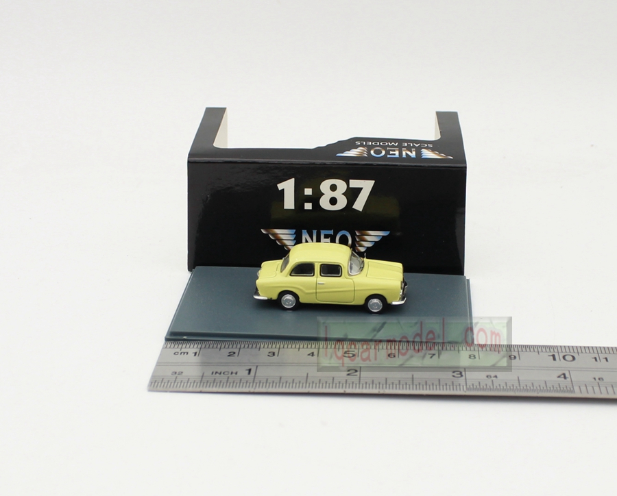 1/87 NEO HO Scale Resin Model Isar T700 Yellow 