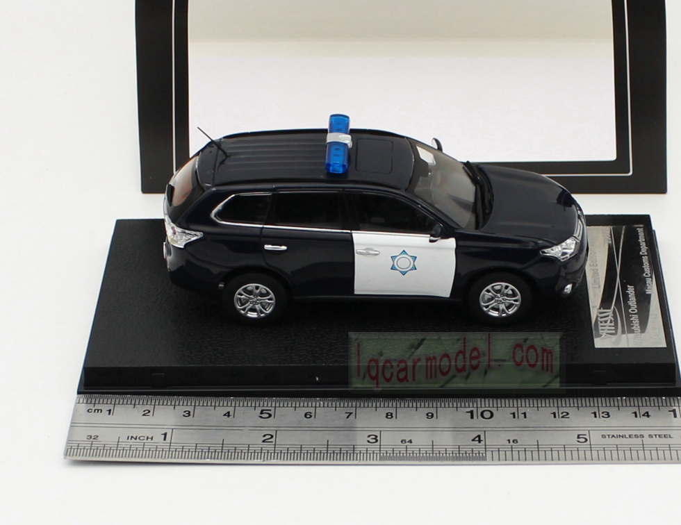 1/43 Vitesse 29393 Mitsubishi Outlander Macau Customs Department Diecast Car model 