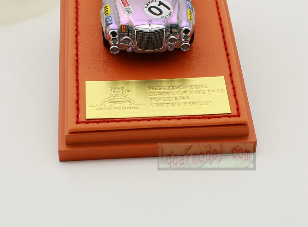 1/64 CDK MERCEDES BENZ 300 SEL 6.8 AMG 1971 #01 Resin Diecast Car Model