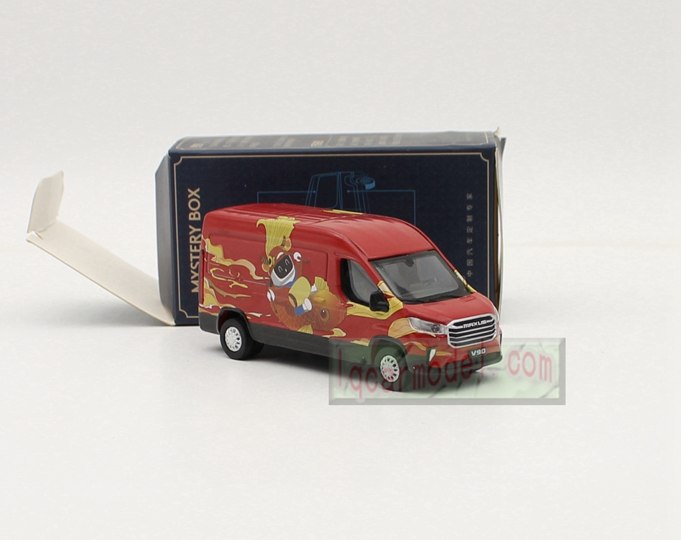 1/64 Scale MAXUS V90 Diecast Model red