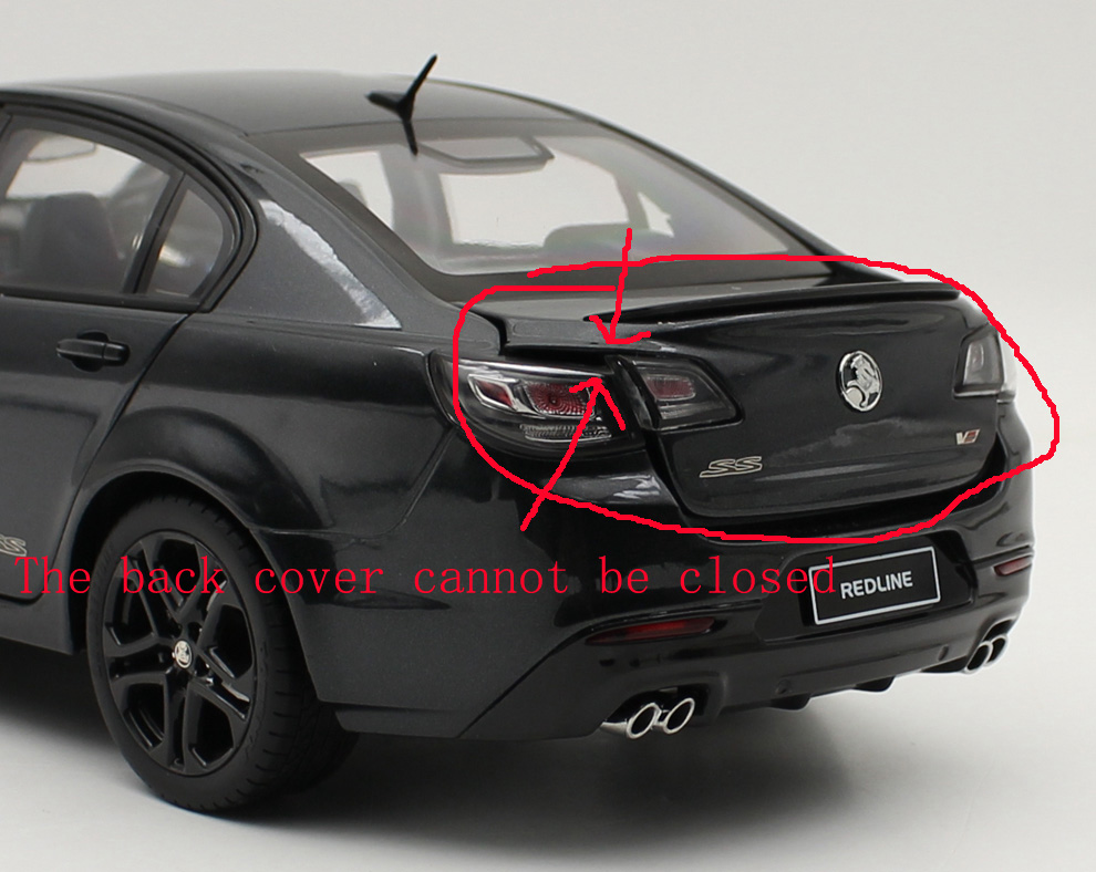 1:18 Scale BIANTE 2017 HOLDEN VFII COMMODORE SSV REDLINE SON OF A GUN B182717D Flaw