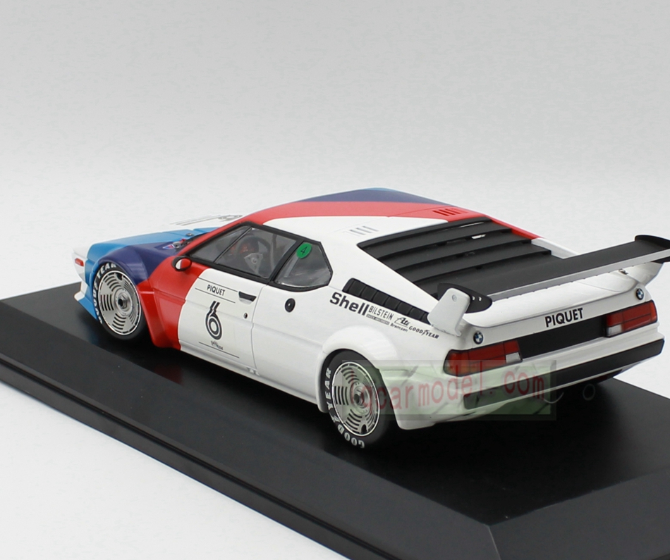 1/18 Scale Minichamps BMW M1 #6 Procar Nelson Piquet Team RACING Diecast