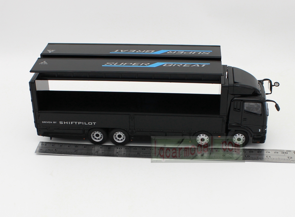 1/43 Scale MITSUBISHI FUSO TRUCK SUPER GREAT Diecast Model Black color 