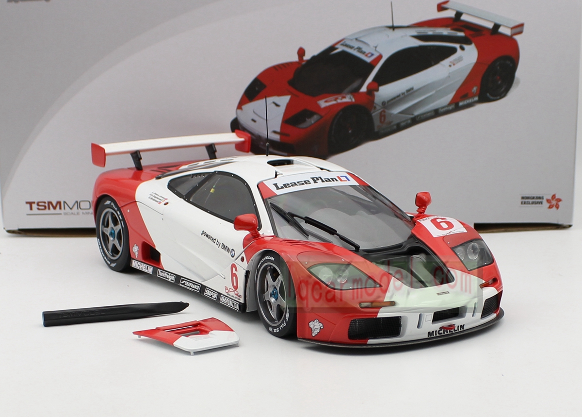 1/18 TSM Model 1996 McLaren F1 GTR #6 TEAM BPR Diecast car model