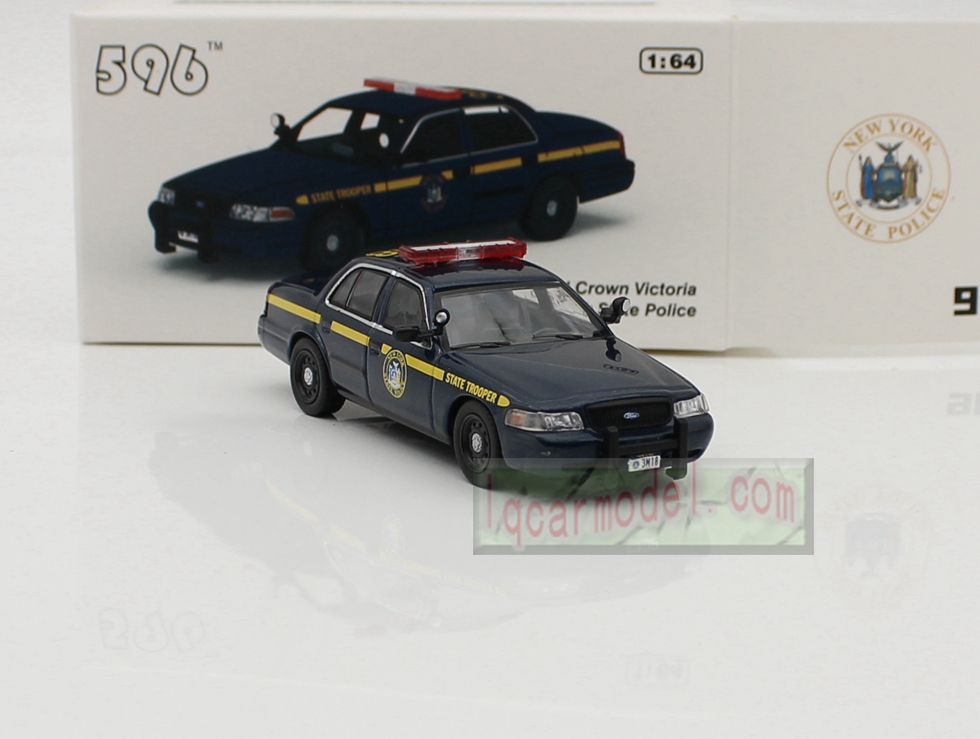 1/ 64 Scale FORD CROWN Victoria New York State Police Car model Diecast